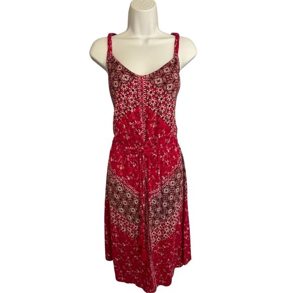 Lucky Brand Dresses & Skirts - Lucky Brand Boho Paisley Bandana Tank Dress Women’s Size 2X